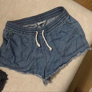 Abound Denim Blue Athletic Shorts
